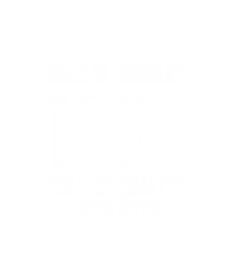 Made in hungary 1995 minta fehér pólón