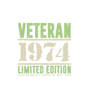 Veteran LE 1974 a minta homokszín pólón