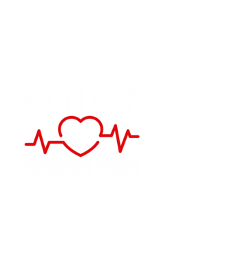 Ambulance ER minta fehér pólón
