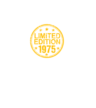 Limited Edition 1975 minta fekete pólón