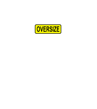 Oversize - Túlméretes minta piros pólón