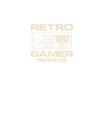 Retro Gamer 1992 minta fekete pólón