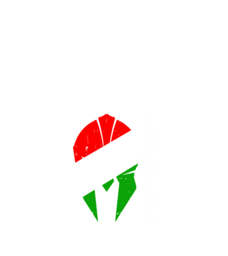 HUN warrior minta fekete pólón