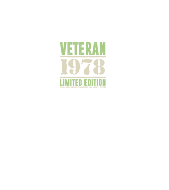 Veteran 1978 (new style) minta fekete pólón