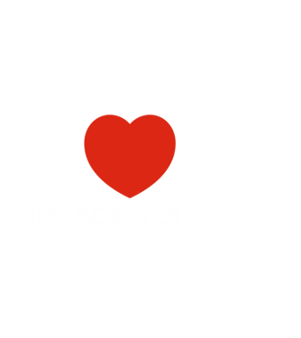 I Love palacsinta minta fehér pólón