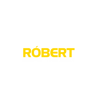 Róbert (Egyszerűen a legjobb) minta fehér pólón