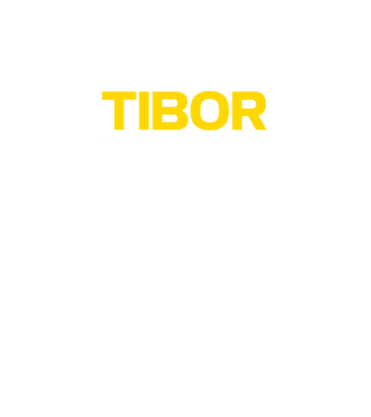 Tibor (Egyszerűen a legjobb) minta fekete pólón