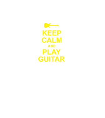 Play Guitar minta türkiz pólón