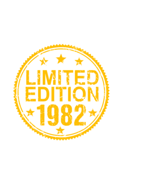 Limited Edition 1982 minta fekete pólón
