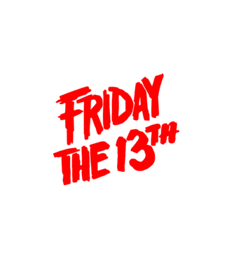 Friday the 13th minta fehér pólón
