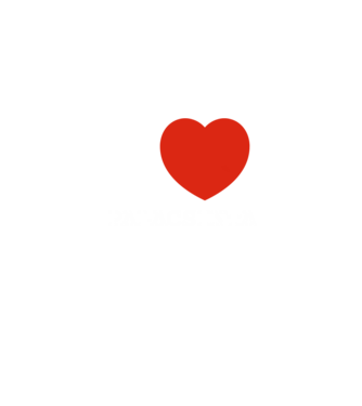 I Love palacsinta minta farmerkék pólón