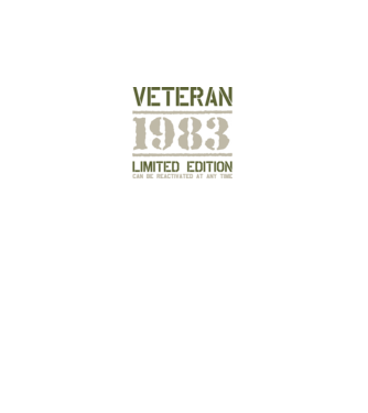 Veteran_1983 minta fekete pólón