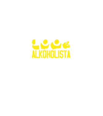 Alkoholista minta fekete pólón