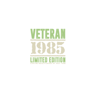 Veteran 1985 minta fekete pólón