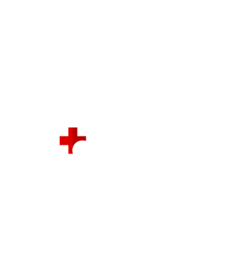 Orvos (white) minta sötétkék pólón