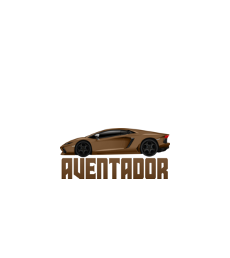 Aventador minta homokszín pólón