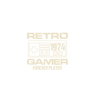 Retro Gamer 1974 minta fekete pólón
