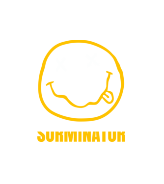 Sörminátor minta fehér pólón