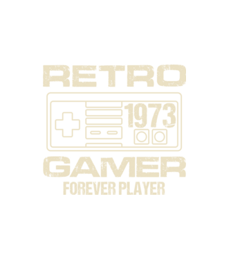 Retro Gamer 1973 minta fehér pólón