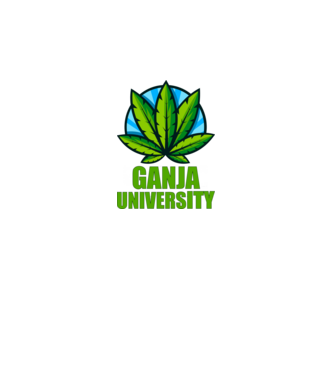 Ganja University minta fehér pólón
