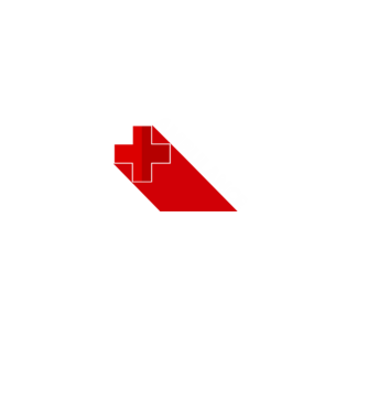 Ambulance (red cross) minta fekete pólón