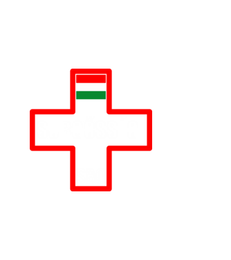 SBO Sürgösségi minta sötétkék pólón