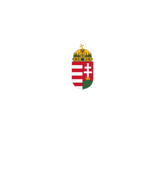 Magyarország minta fekete pólón