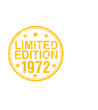 Limited Edition 1972 minta fekete pólón
