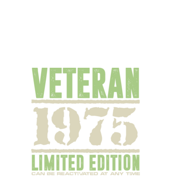 Veteran 1975 minta fekete pólón