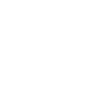 Vintage 1975 minta fekete pólón