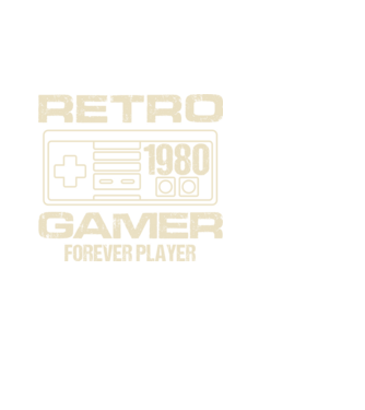 Retro Gamer 1980 minta fekete pólón