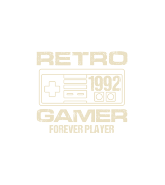 Retro Gamer 1992 minta fehér pólón
