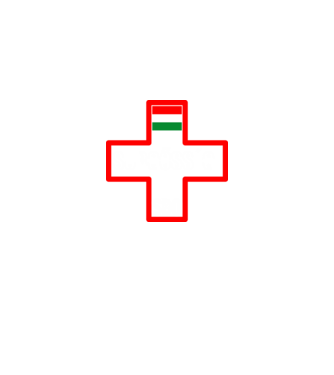 SBO Sürgösségi minta fekete pólón
