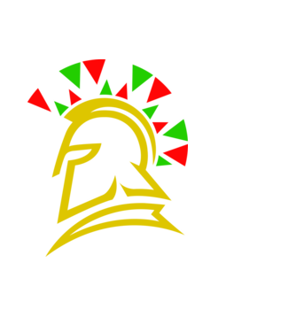 Sparta (hun style) minta fekete pólón