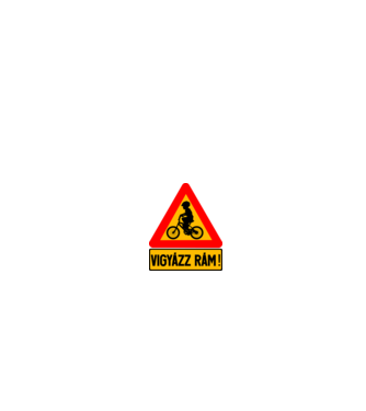 Vigyázz rám (hátra) minta fekete pólón