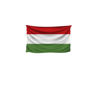 Magyar zászló minta rózsaszín pólón