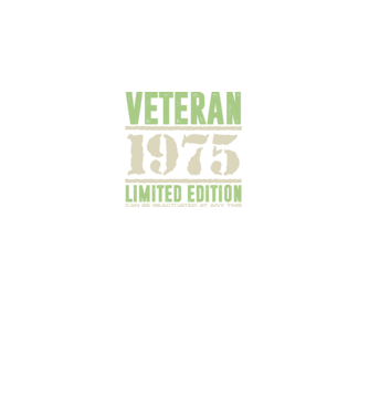 Veteran 1975 minta királykék pólón