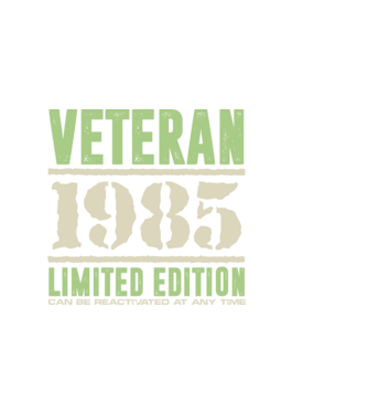 Veteran 1985 minta sötétkék pólón