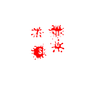 Zombie killing shirt minta fekete pólón