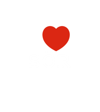 I Love Sör minta fekete pólón