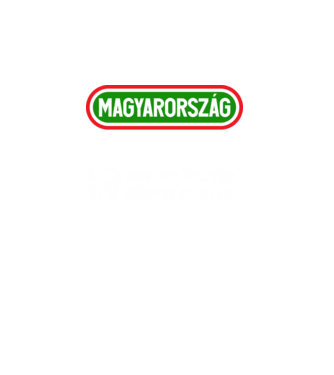 Magyar az éjjel minta fekete pólón