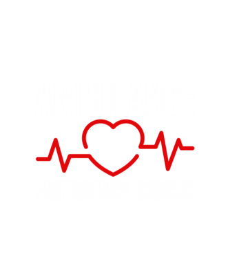 Ambulance ER minta fehér pólón