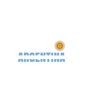 Argentina minta fekete pólón