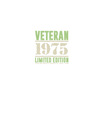Veteran 1975 minta fekete pólón