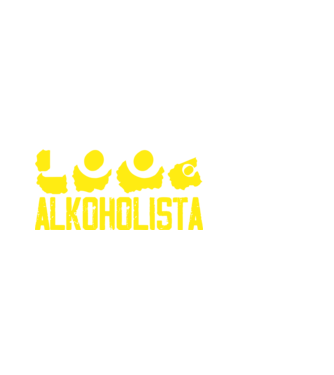 Alkoholista minta fehér pólón
