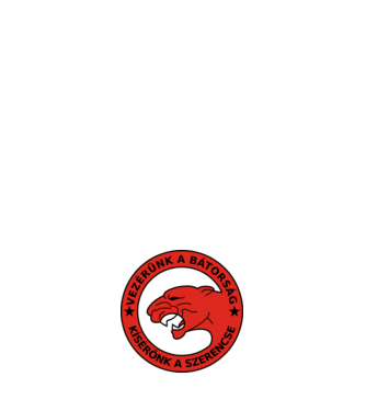 Puma rep.század (1939-1945) minta piros pólón