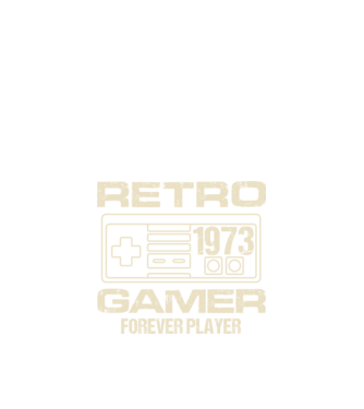 Retro Gamer 1973 minta fekete pólón