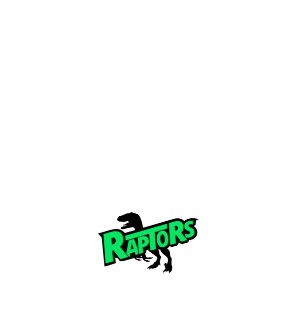 Raptors minta fehér pólón