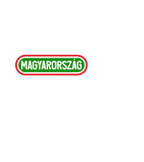 Magyar betyár minta fehér pólón