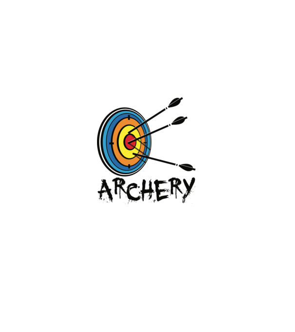 Archery (Ijászat) minta szürke pólón